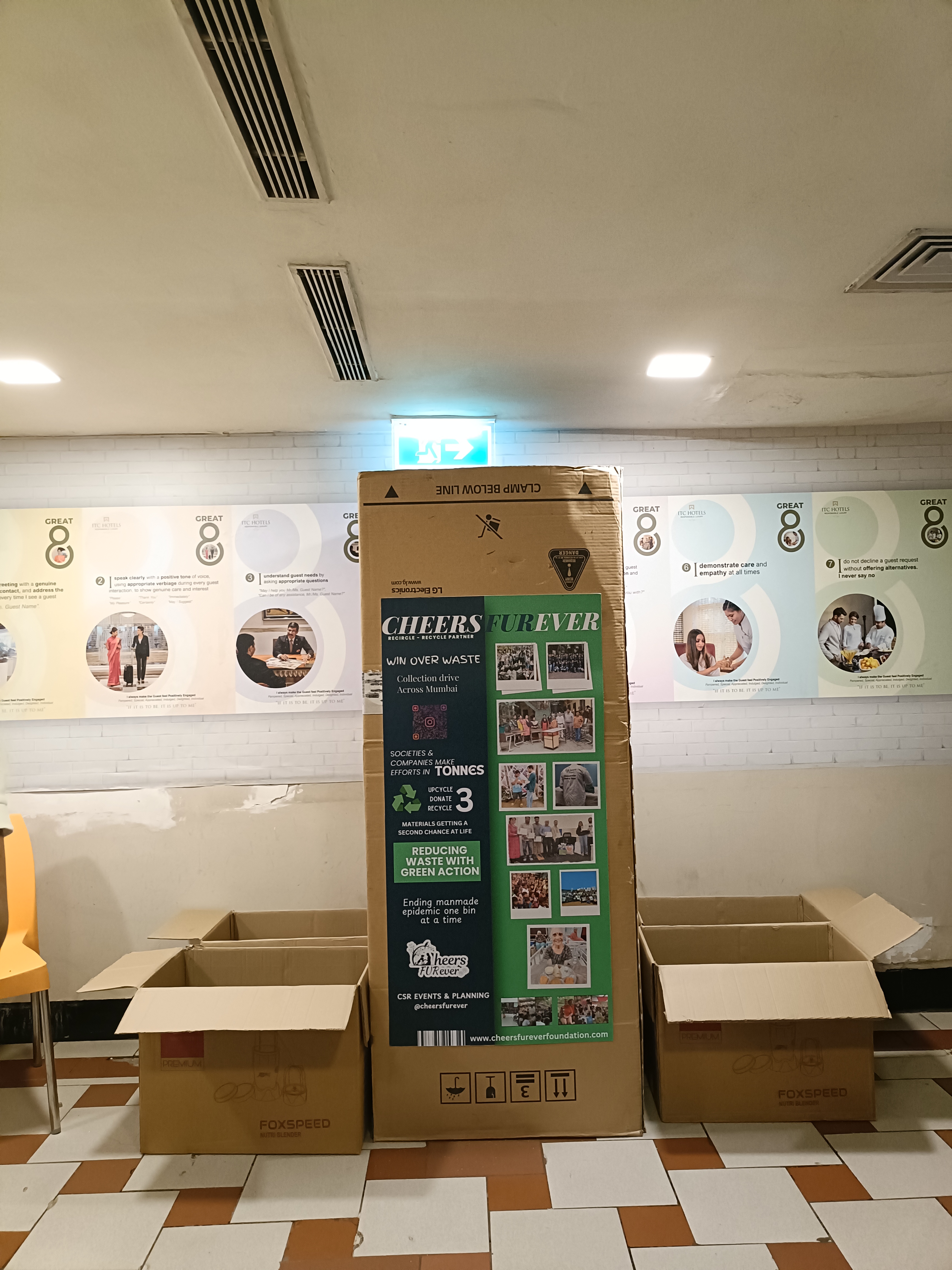 ITC GRAND MARATHA HOTELS- TEXTILE WASTE COLLECTION