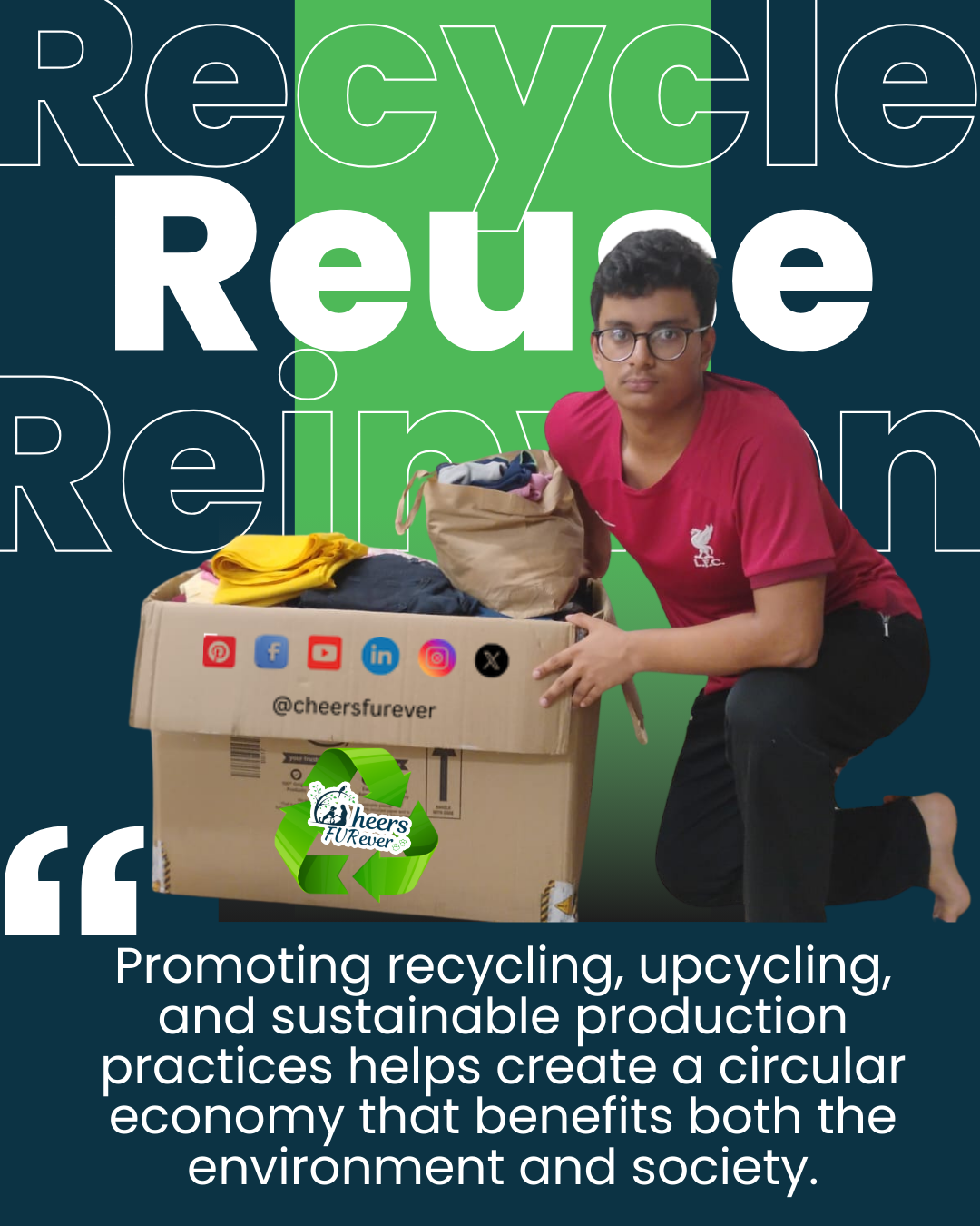 Textile Waste Collection at Bombay Scottish